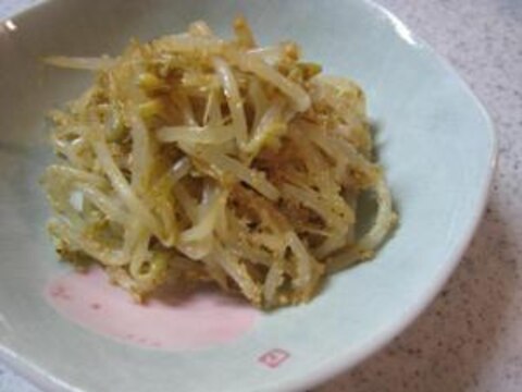 簡単!もう一品♪もやしのゴマ和え